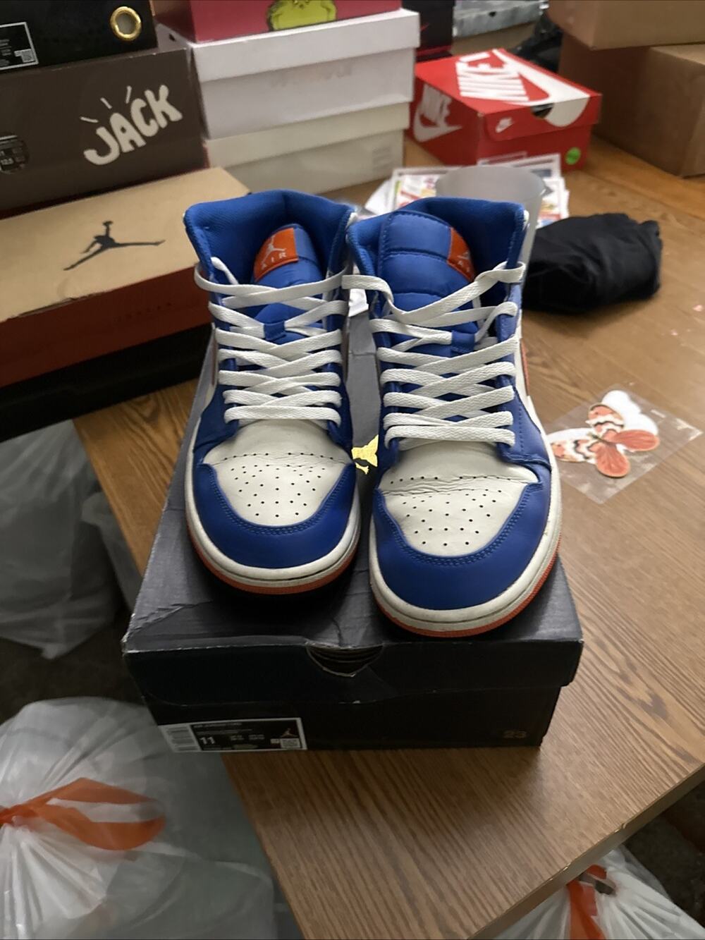 Size 11 - Jordan 1 Mid Knicks 2023 BS377
